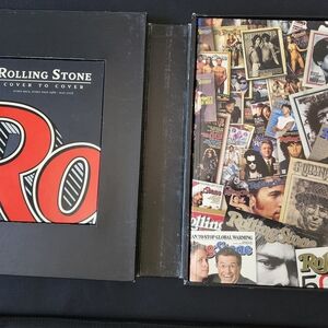 Rolling Stone Anniversary CD And Book Box Set Rock N Roll Heavy Metal Hip Hop